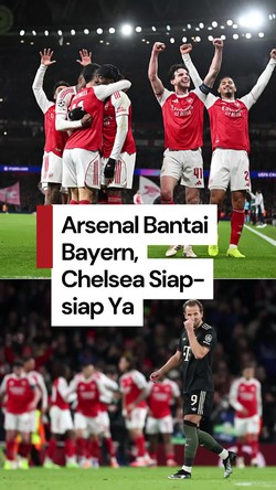 Video Arsenal Kemarin Bantai Spurs, Sekarang Bayern, Arteta: Siap-siap, Chelsea!