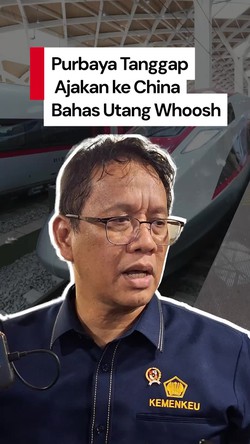 Video: Purbaya Terbuka soal Ajakan ke China untuk Bahas Utang Whoosh