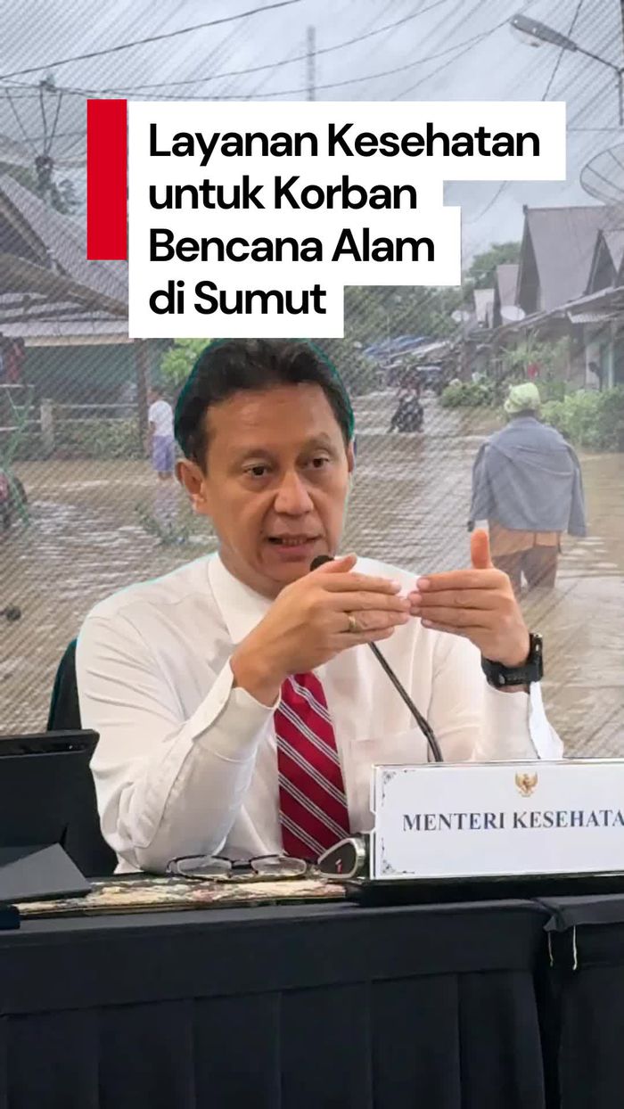 Video: Menkes Pastikan Korban Longsor dan Banjir Sumut Dapat Layanan Kesehatan 