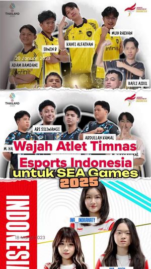 Video: Wajah Atlet Timnas Esports Indonesia yang Akan Berjuang di SEA Games 2025