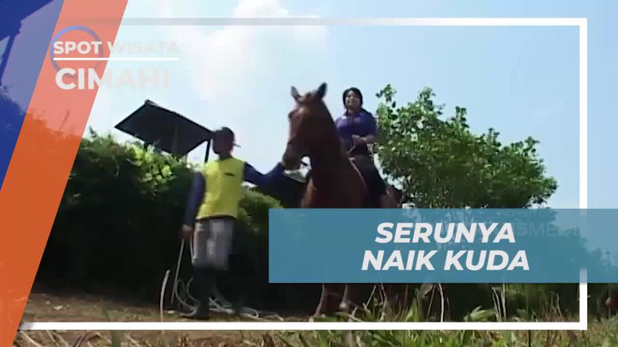 Mengikuti Serunya Naik Kuda di Cimahi, Jawa Barat  