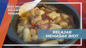 Mengolah Biot Khas Luwuk Banggai di Sulawesi Tengah  