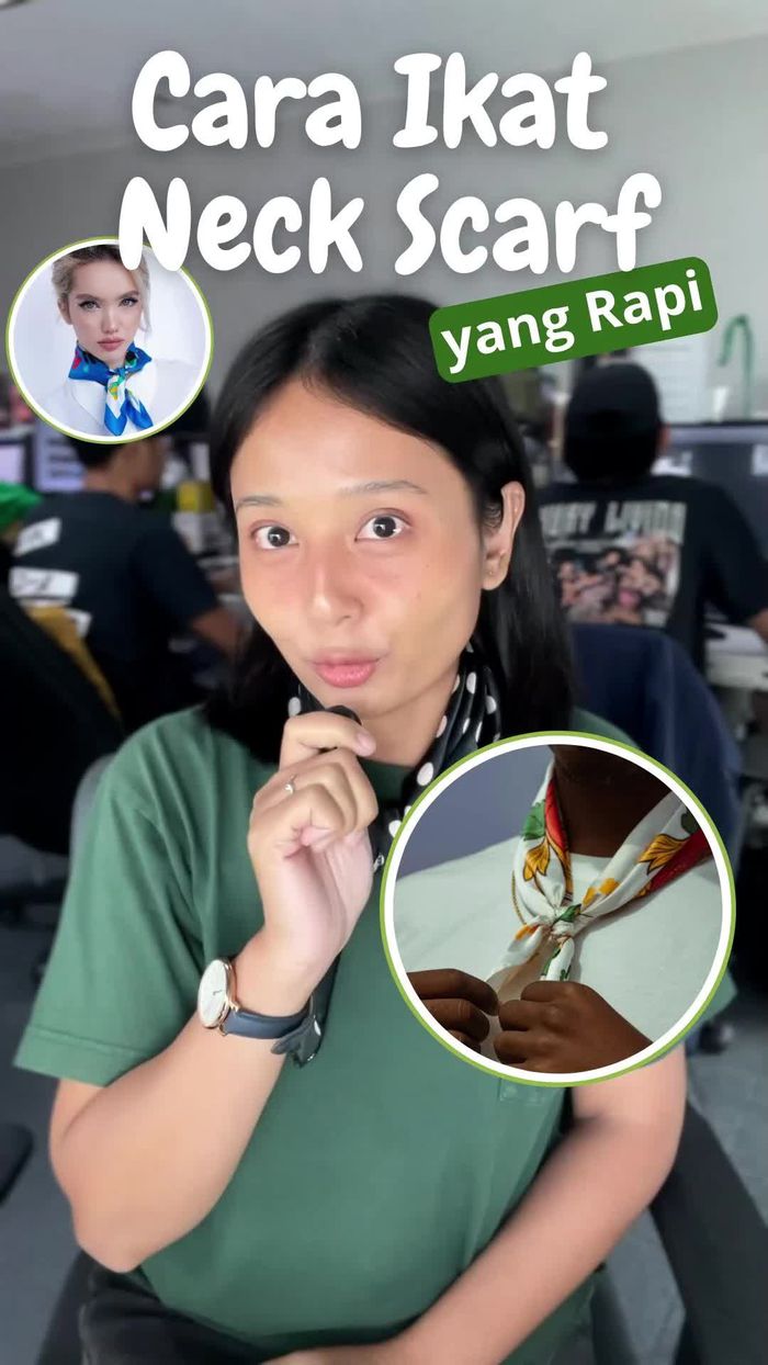 Video: Tutorial Ikat Neck Scarf