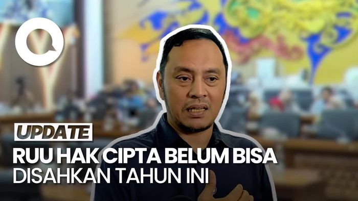 Video: Komisi XIII DPR Ungkap RUU Hak Cipta Belum Bisa Disahkan Tahun Ini