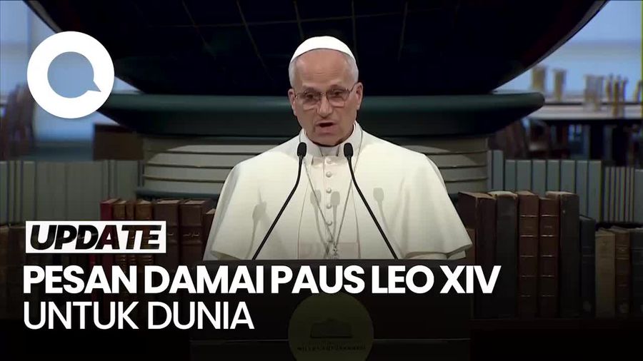 Video: Pesan Perdamaian Paus Leo di Kunjungan Luar Negeri Perdana