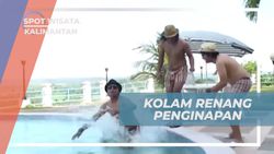 Menikmati Waktu Bersantai di Kolam Renang Penginapan di Kalimantan  