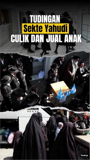Video: Sekte Yahudi Lev Tahor Dituding Culik-Jual Anak, Siapa Mereka?