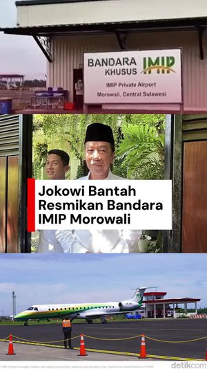 Video Jokowi Ngaku Tak Pernah Resmikan Bandara IMIP di Morowali