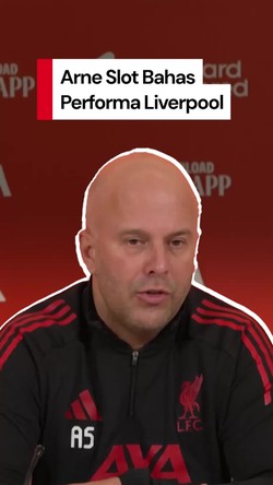 Video Arne Slot soal Tren Buruk Liverpool: Kita Harus Berjuang Bersama