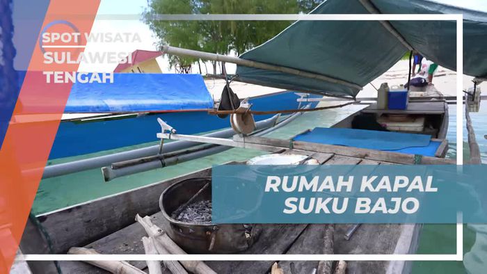 Menelusuri Rumah Kapal Suku Bajo di Pulau Tinalapu, Sulawesi Tengah  