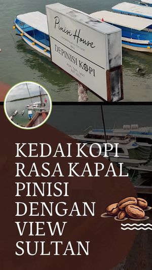 Video: Ngopi di Kapal Pinisi, Tempat Nongki yang Bikin Lupa Pulang