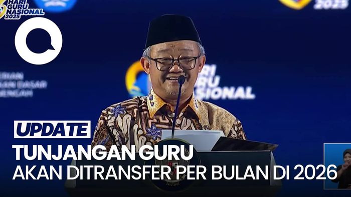 Video: Mendikdasmen Targetkan Tunjangan-Bonus Guru Ditransfer Per Bulan di 2026