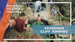 Menikmati Serunya Cliff Jumping di Sulawesi Tenggara  