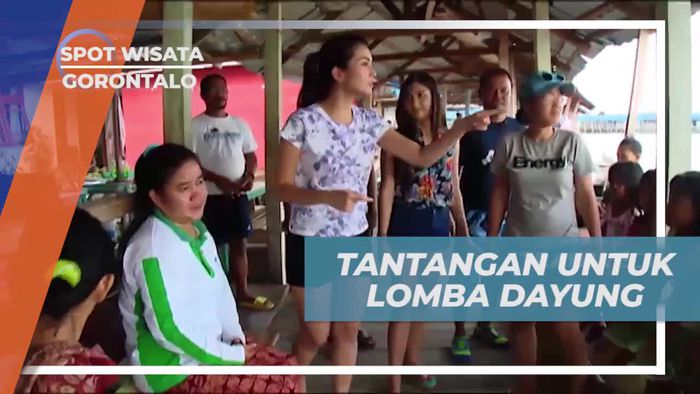 Mengikuti Lomba Dayung Ibu-Ibu dan Menyaksikan Semangat di Gorontalo  