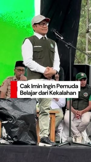 Video Pesan Cak Imin untuk Generasi Muda: Belajarlah dari Kekalahan Saya