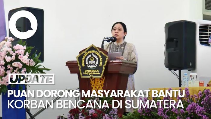 Video: Puan Dorong Masyarakyat Gotong Royong Bantu Korban Bencana Sumatera