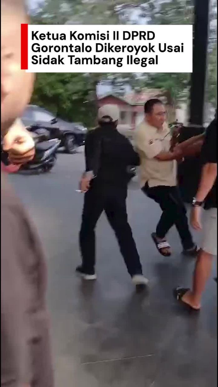 Video: Ketua Komisi II DPRD Gorontalo Dikeroyok gegara Sidak Tambang Ilegal