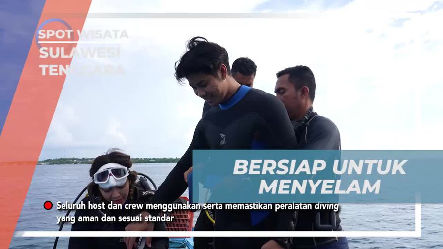 Bersiap Menyelam dan Menikmati Keindahan Bawah Laut di Wakatobi, Sulawesi Tenggara  