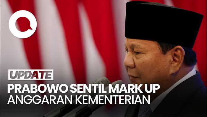Video Prabowo Tegur Mark Up Anggaran Kementerian: Bersihkan Pejabatmu