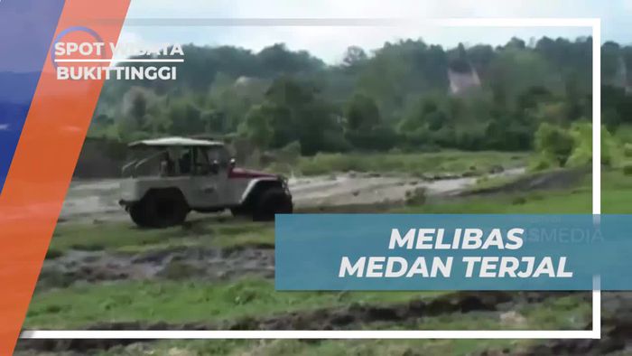 Melibas Medan Berat Offroad di Ngarai Sianok dan Menunjukkan Keahlian di Bukittinggi  