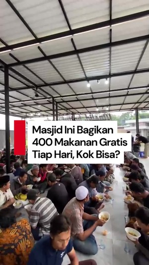 Video: Bagi-bagi Makan Gratis Tiap Hari, Bagaimana Cara Masjid Ini Konsisten?
