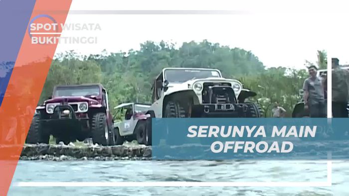 Menaklukkan Medan Offroad Seru di Ngarai Sianok, Bukittinggi  