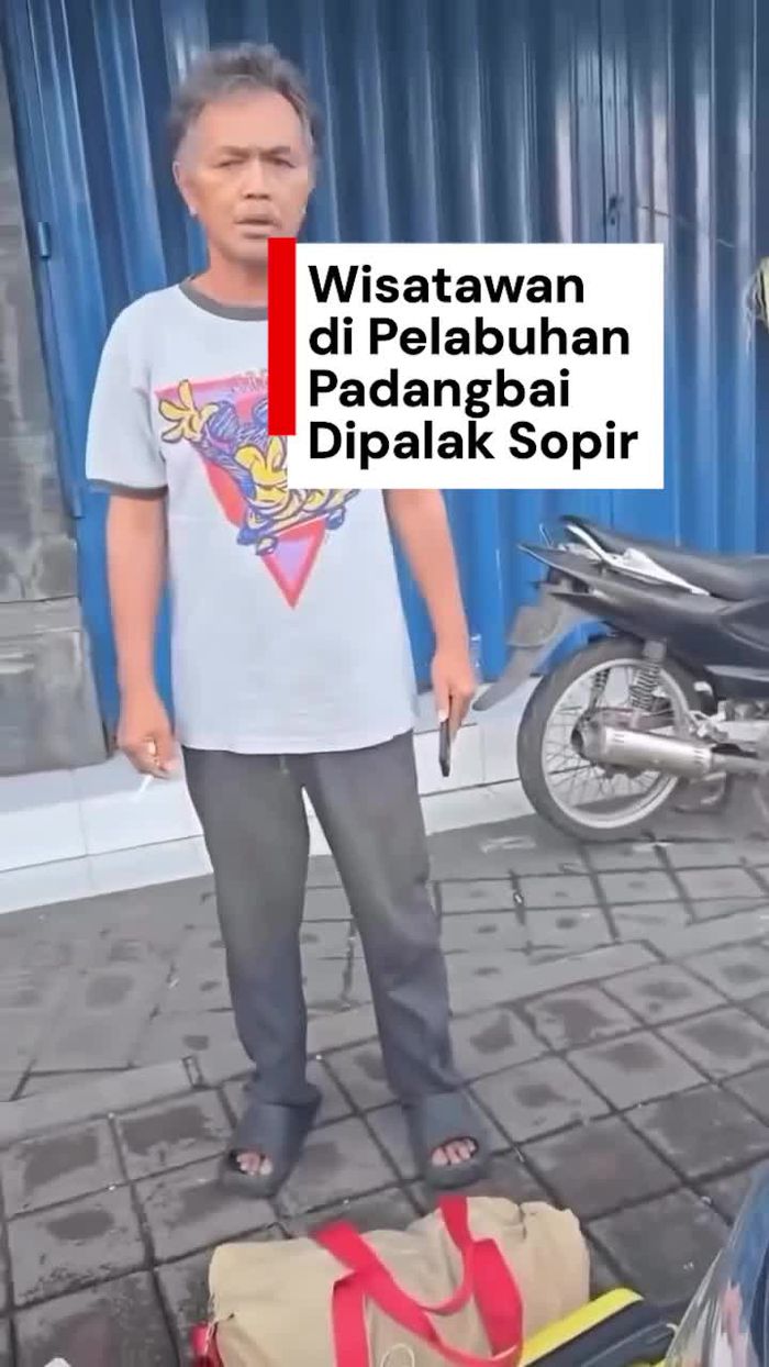 Video: Viral Wisatawan di Pelabuhan Padangbai Diduga Dipalak Sopir Lokal
