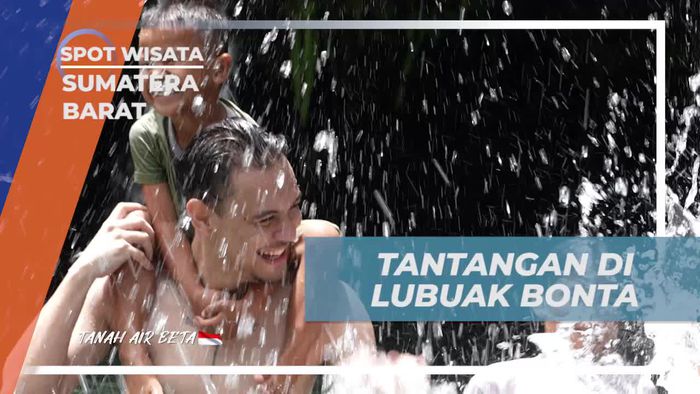 Menantang Anak-Anak Desa untuk Lomba Berenang di Lubuak Bonta, Sumatera Barat  