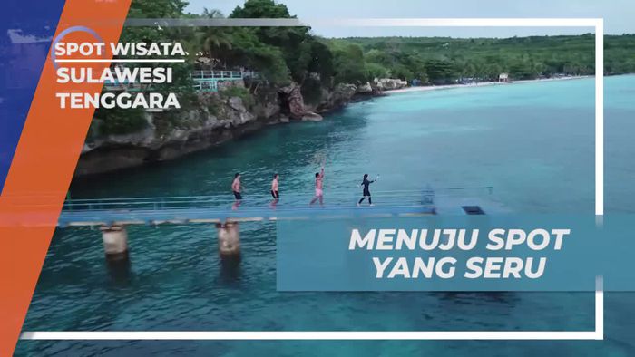Menjelajahi Spot Seru di Pinggir Pantai Nirwana Bersama Warga di Sulawesi Tenggara  