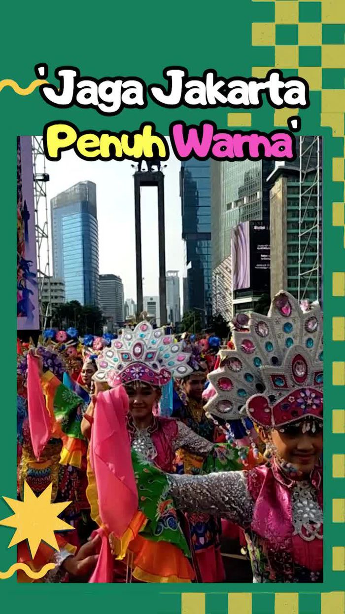 Video: Ada Acara Jaga Jakarta Penuh Warna di Bundaran HI, Apa Itu?