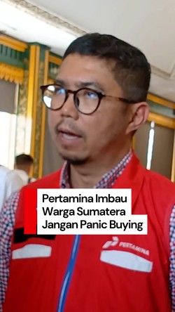 Video Pertamina: Stok BBM Utara Sumatera Aman, Warga Jangan Panic Buying