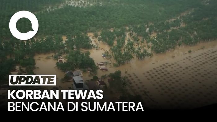 Video Korban Tewas Bencana Sumatera: Sumut 217, Aceh 96, Sumbar 129