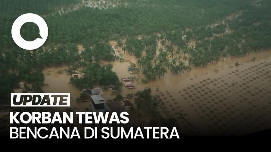 Video Korban Tewas Bencana Sumatera: Sumut 217, Aceh 96, Sumbar 129