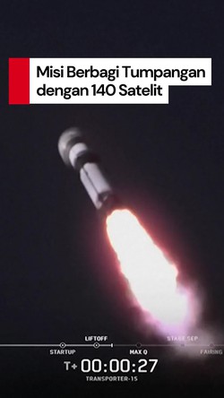 Video: Transporter-15 SpaceX Luncurkan Misi Berbagi Tumpangan 