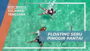 Menikmati Keindahan Alam Saat Floating Seru di Pinggir Pantai Sulawesi Tenggara  
