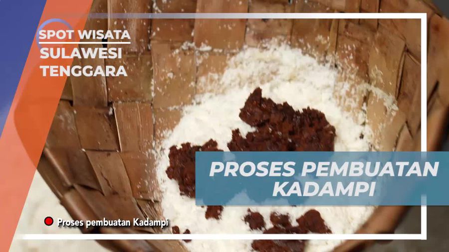 Membuat Camilan Kadampi dari Singkong dan Gula Merah di Sulawesi Tenggara  