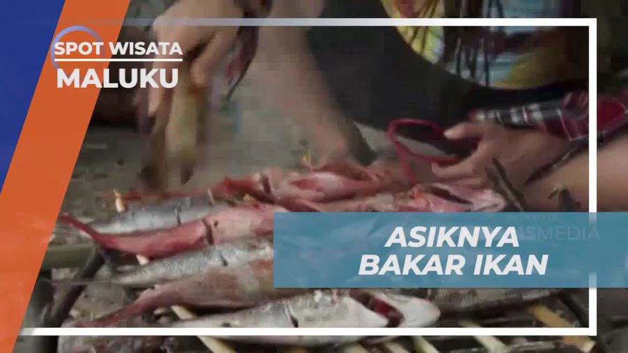 Membakar Ikan Segar di Pantai dan Menikmati Momen Asik di Maluku  