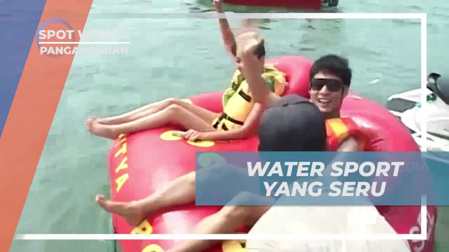 Mencoba Olahraga Air Seru dan Menantang di Pantai Timur Pangandaran  