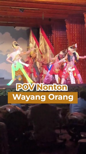 Video Malam Minggu Antimainstream: Nonton Wayang Orang