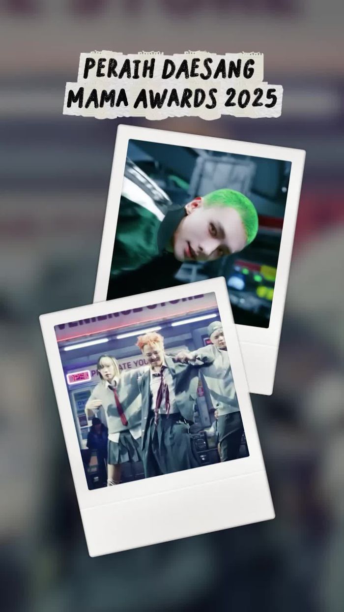 Video: Rose hingga G-Dragon Raih Penghargaan Tertinggi MAMA Awards 2025