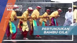 Menyaksikan Atraksi Bambu Gila dan Mencoba Tantangannya yang Menantang di Maluku  