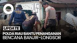 Video: Personel Polda Riau Dikerahkan Bantu Penanganan Bencana Sumbar