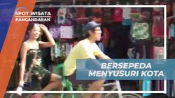 Bersepeda Menyusuri Keindahan Pantai di Pangandaran dan Menikmati Panorama Alam  