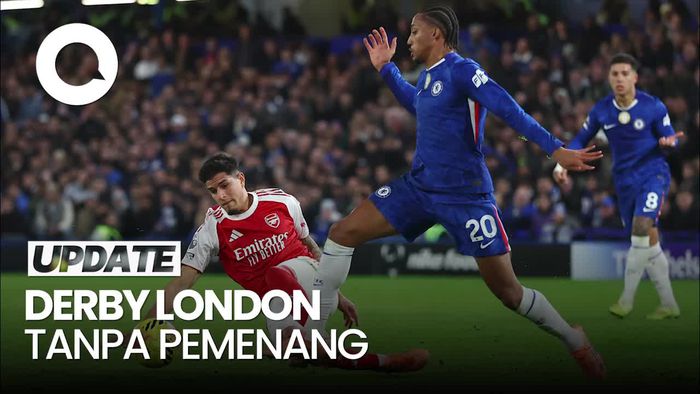 Video Chelsea Vs Arsenal: The Blues Dapat Kartu Merah, Berakhir Imbang 1-1