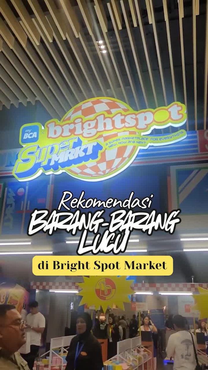 Video: Intip Barang-barang Lucu Gemas di Bright Spot Market 