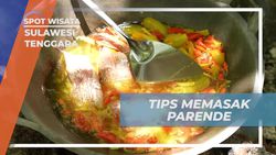 Mempraktikkan Tips Memasak Parende Bersama Selebriti di Sulawesi Tenggara  