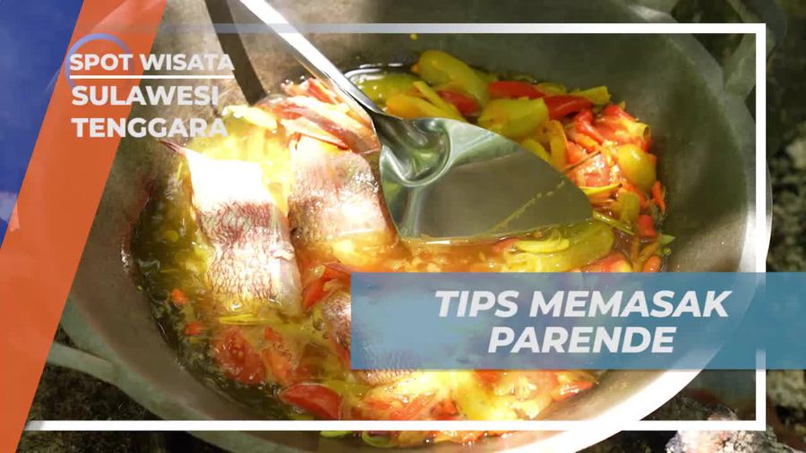 Mempraktikkan Tips Memasak Parende Bersama Selebriti di Sulawesi Tenggara  