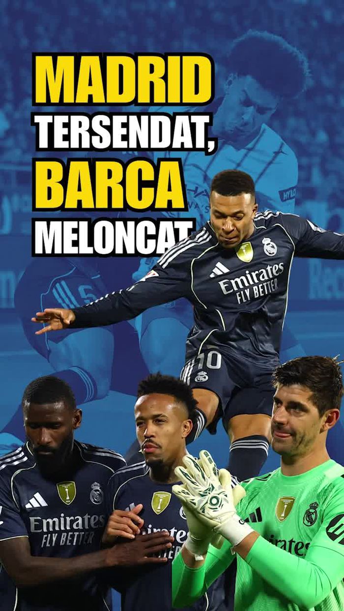Video Madrid Tersendat, Barcelona Meloncat