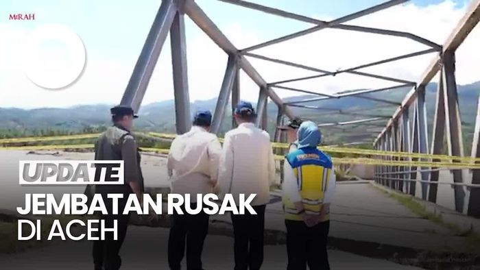 Video Prabowo Janji Perbaiki Jembatan Rusak di Aceh: Kita Punya Anggaran