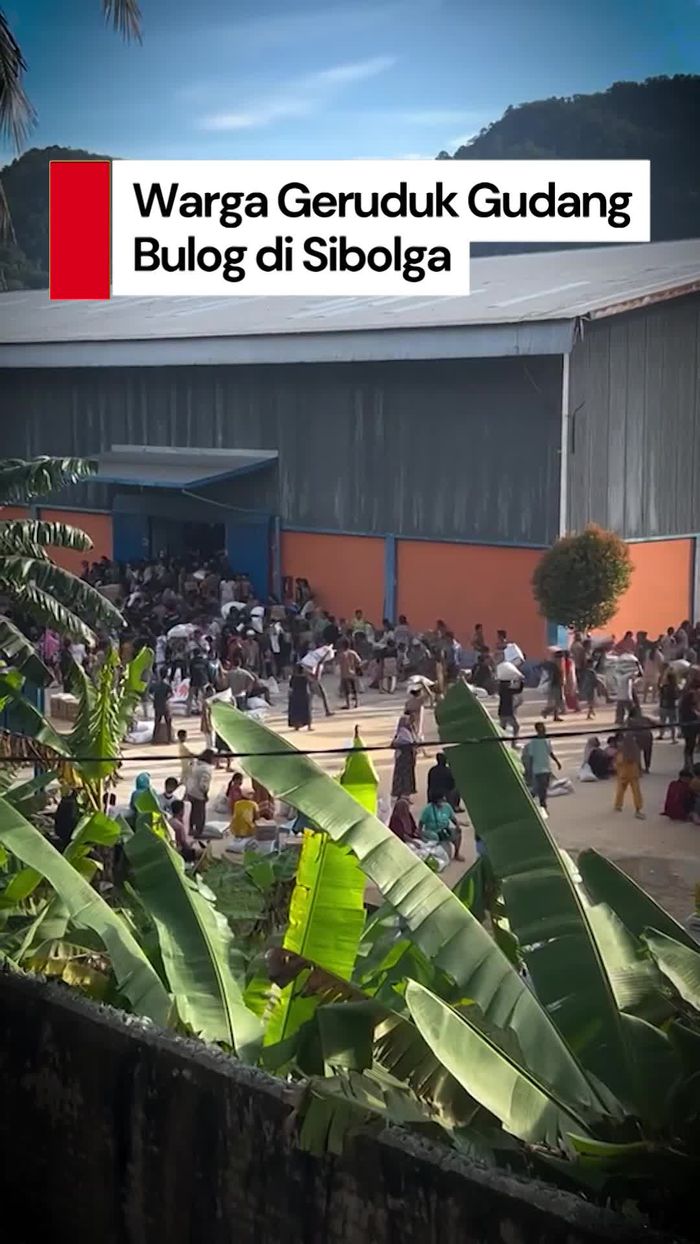 Video Viral Gudang Bulog di Sibolga Dijarah Warga, BNPB Buka Suara